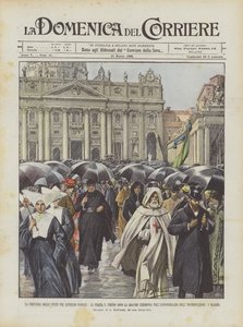 El cierre de las fiestas por el jubileo papal, la Plaza de San Pedro después de la gran ceremonia
