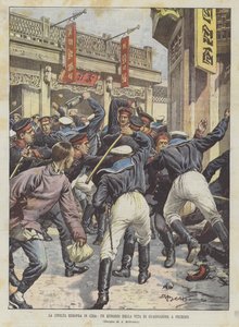 La civilización europea en China, un episodio de la vida de guarnición en Pekín