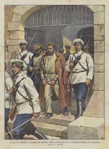 El fin de un traidor, la partida del coronel Grimm de San Petersburgo para la deportación