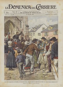 La lucha religiosa en Francia, un episodio del levantamiento en Bretaña contra la ley sobre las congregaciones