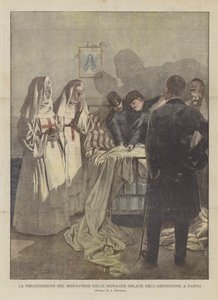 La requisa en el monasterio de las monjas Oblatas de la Asunción, en París