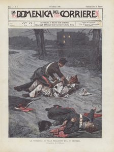 La Tragedia de Villa Bellocchi del 29 de Enero de Achille Beltrame