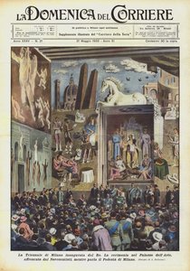 La Trienal de Milán inaugurada por el Rey