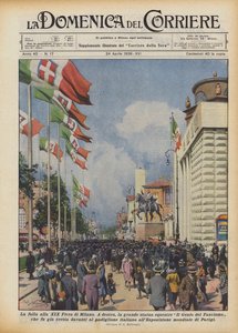 La multitud en la XIX Feria de Milán