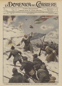 La gloriosa reconquista del Pal Piccolo, el asalto de los alpinos, mientras en la batalla aparecen