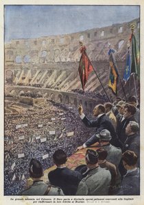 La gran reunión en el Coliseo