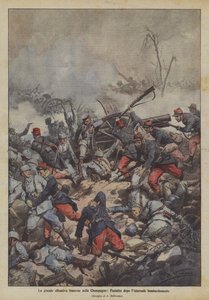 La gran ofensiva francesa en Champagne, el asalto tras el bombardeo invernal de Achille Beltrame