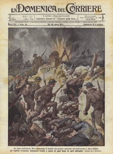 La lucha en Artois de Achille Beltrame