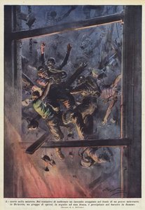 La muerte en la mina de Achille Beltrame