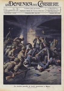 La vieja guardia de Lenin ejecutada en Moscú de Achille Beltrame