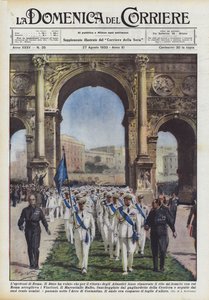 La apoteosis de Roma de Achille Beltrame