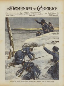 Las víctimas del deber, centinelas rusas en los confines de Manchuria muertas por el intenso frío