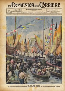 Las bellas fiestas italianas de Achille Beltrame