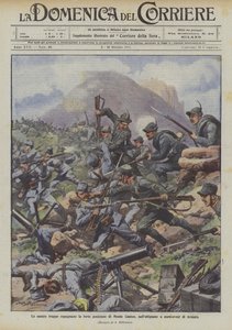 Nuestras tropas conquistan la fuerte posición de Monte Coston, en el altiplano al noroeste de Arsiero