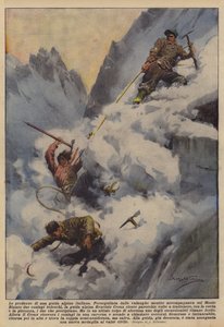 Las hazañas de un guía alpino italiano