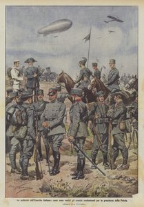 Los uniformes del Ejército Italiano, cómo están vestidos los hombres combatientes por la grandeza de la Patria