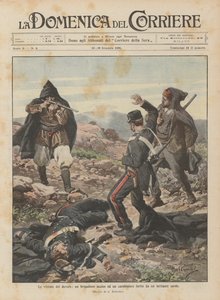 Las víctimas del deber, un brigadier asesinado y un carabinero herido por un fugitivo sardo de Achille Beltrame