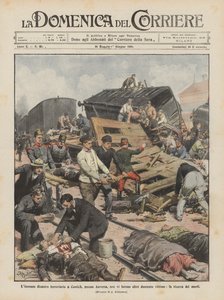 El inmenso desastre ferroviario en Contich, cerca de Amberes, con más de doscientas víctimas, la búsqueda de los muertos