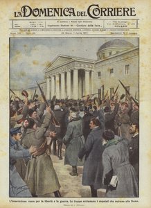 La insurrección rusa por la libertad y la guerra