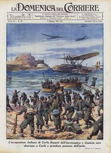 La ocupación italiana de Corfú
