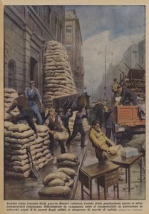 Londres bajo el pánico de la guerra