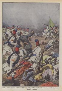 Navidad de sangre y valor, combate de Moshruga contra los rebeldes que impedían el avance