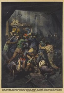 En la mina de Waterschei-sous-Genk (Bélgica) en llamas, la escena de terror alrededor de las jaulas