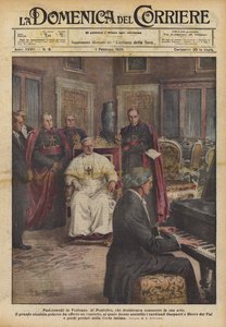 Paderewski en el Vaticano