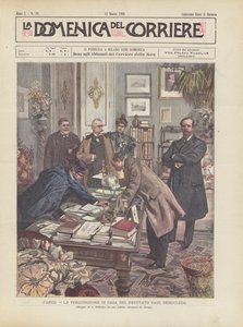 París, el Registro en la Casa del Diputado Paul Deroulede
