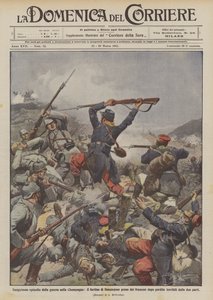 Sangriento episodio de la guerra en Champagne, el fortín de Beausejour tomado por los franceses después