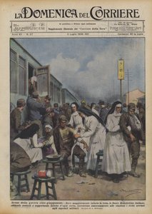 Escenas de la guerra chino-japonesa de Achille Beltrame