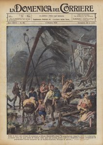 Bajo las furias del ciclón devastador de Achille Beltrame