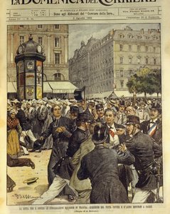 Lucha a favor y en contra de las congregaciones religiosas en Francia, 3 de agosto de Achille Beltrame