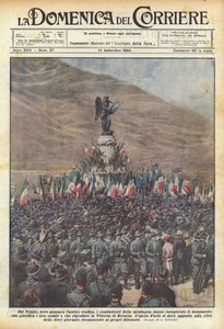 En el Tonale, donde pasaba la antigua frontera, los combatientes de la montaña han inaugurado