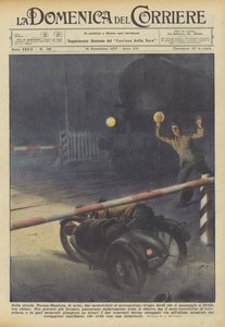 En la carretera Parma-Mantua, de noche, dos motociclistas se dieron cuenta demasiado tarde de Achille Beltrame