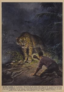 Terrible aventura de un pescador de Achille Beltrame