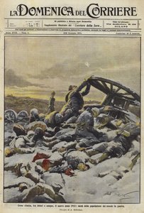 El año nuevo 1915 con la mitad de la población mundial en guerra