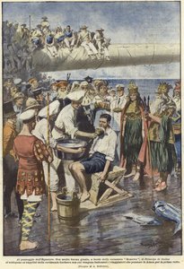 El paso del ecuador de Achille Beltrame
