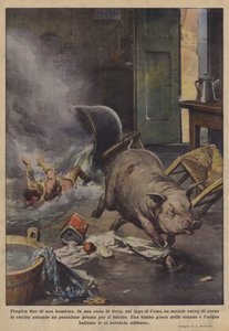 Trágico final de una niña