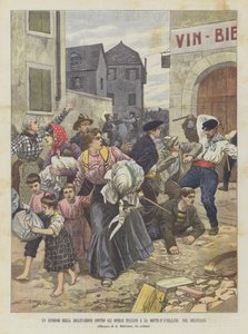 Un episodio del levantamiento contra los trabajadores italianos en La Motte-d