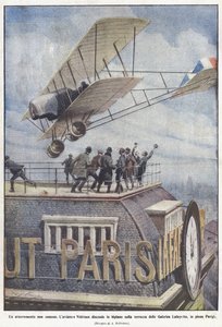 Un aterrizaje poco común de Achille Beltrame