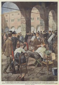 Un curioso episodio de la huelga de barberos en Treviso