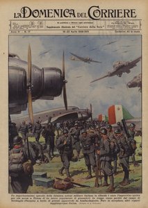 Un importantísimo episodio de la fulminante acción militar italiana en Albania de Achille Beltrame
