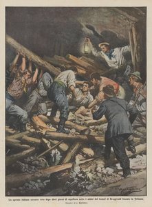 Un obrero italiano rescatado vivo después de diez días sepultado bajo los escombros del túnel de Achille Beltrame