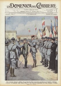Una ceremonia francesa en Milán