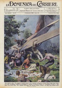 Una excursión trágica de Achille Beltrame