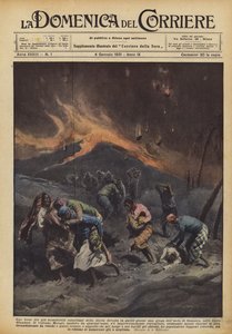 Uno de los cataclismos más formidables de la historia devasta en estos días una región de Achille Beltrame