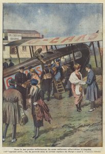 Hacia la fase práctica de la aviación de Achille Beltrame