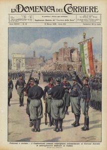 Veteranos y reclutas de Achille Beltrame