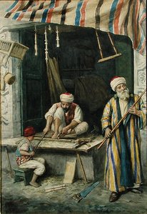 Carpinteros árabes, c.1875
